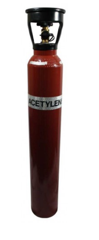 acetylene gas bottle